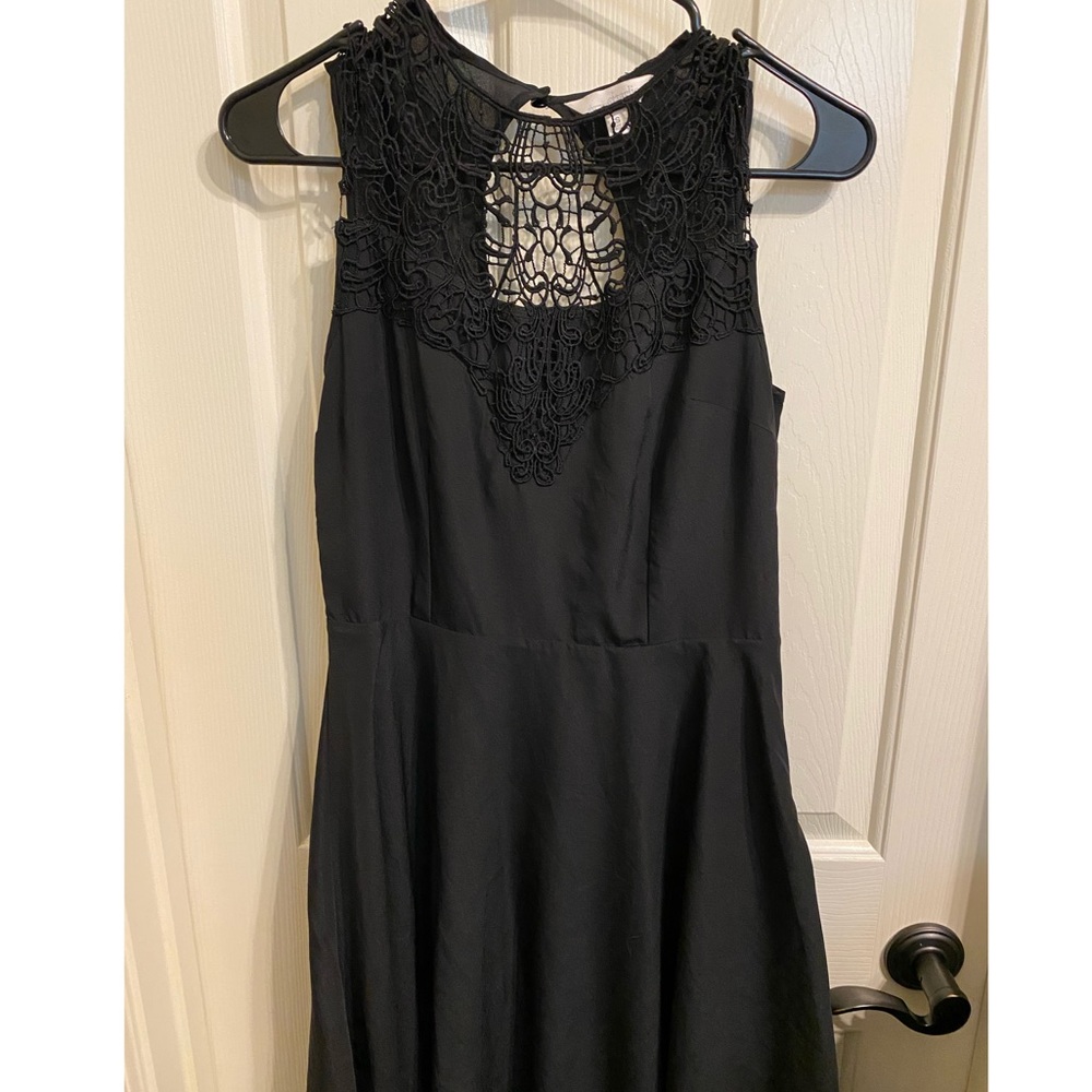 Black Lace Charming Charlie Dress, Small